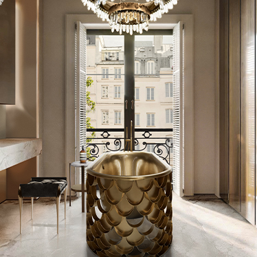 NAICCA Suspension Light, KOI Bathtub, 